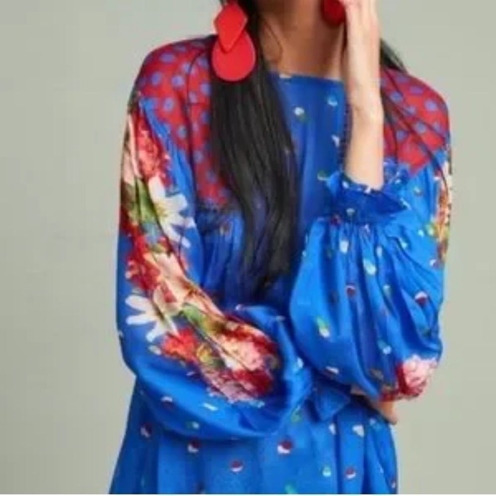 Anthropologie Bl_NK London Miranda Blouse S